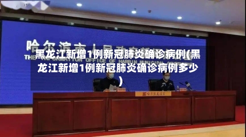 黑龙江新增1例新冠肺炎确诊病例(黑龙江新增1例新冠肺炎确诊病例多少)
