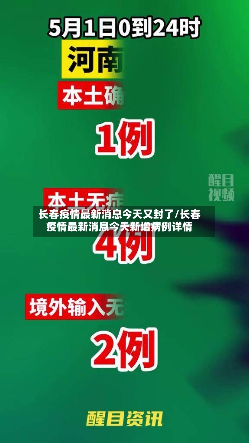长春疫情最新消息今天又封了/长春疫情最新消息今天新增病例详情-第2张图片