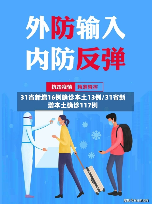 31省新增16例确诊本土13例/31省新增本土确诊117例