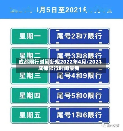 成都限行时间新规2022年4月/2021成都限行时间最新